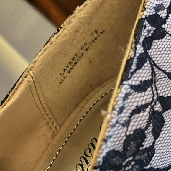 WOMEN’S STILETTO PLATFORM SHOE - SIZE 7 1/2 - Picture 5 of 5